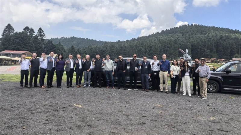 Lavorando insieme per lo sviluppo e lotta per la forza in mare! La gestione della Wulling SAIC-GM visita il mercato messicano
